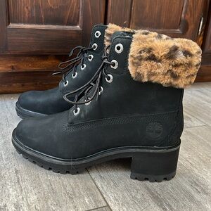 Timberland Kinsley 6” Laceup Water Resistant Leather Boots